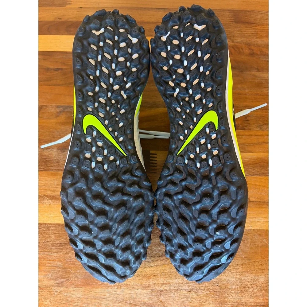 Nike Phantom GX Pro TF Turf Soccer Shoes FJ2583-003 Volt Grey Mens 8.5